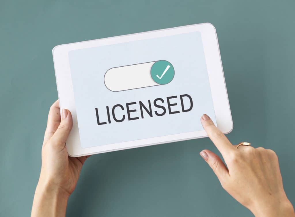 license